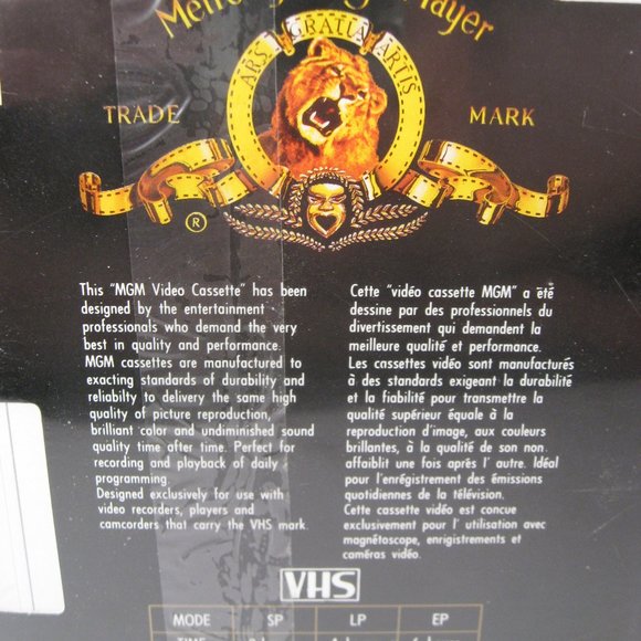 NEW & SEALED Lot of 3 MGM Studio Grade T-120 Video Blank VHS Tapes 6 Hours - Picture 2 of 7